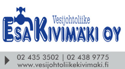 Vesijohtoliike Esa Kivimäki Oy logo